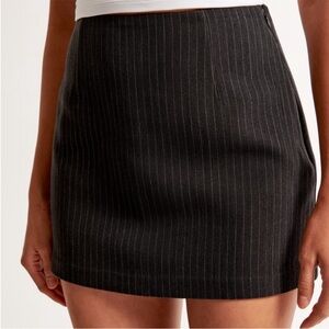 nwt Abercrombie Pinstripe Menswear Mini Skort